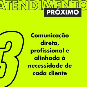 Card atendimento próximo